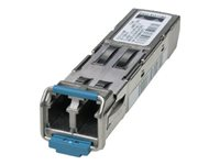 Cisco - Module transmetteur SFP (mini-GBIC) - 1GbE - 1000Base-LX, 1000Base-LH - mode unique LC/PC - jusqu'à 10 km - 1310 nm - reconditionné - pour Cisco 4451; Catalyst ESS9300; Integrated Services Router 11XX; Nexus 93180, 93XX; UCS 62XX GLC-LH-SMD-RF